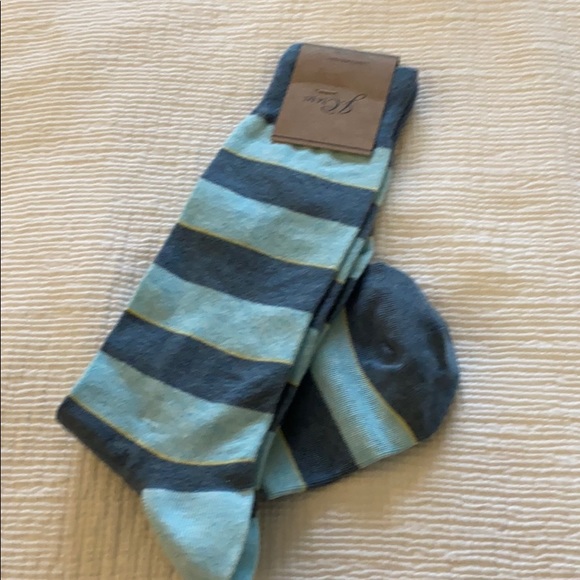 NWT jcrew men’s cotton blend stripe socks - Picture 4 of 4
